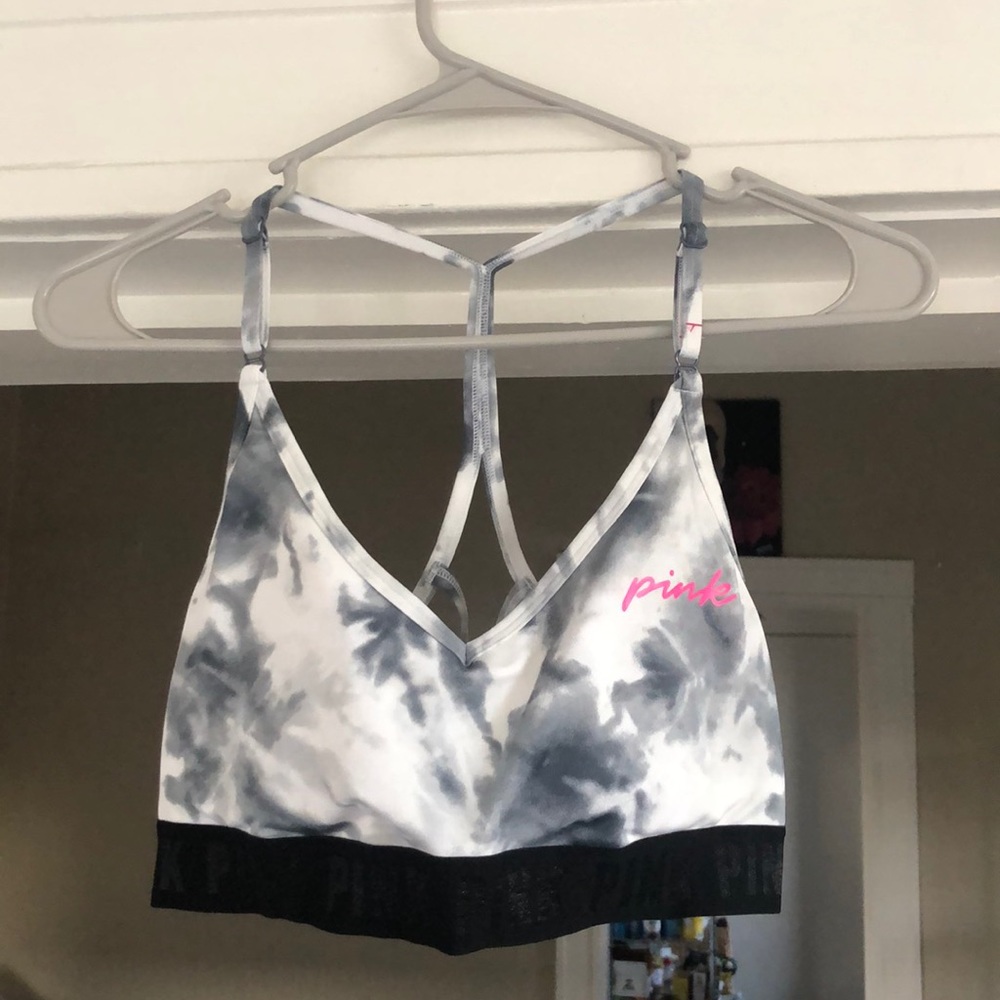 Pink Sports Bra